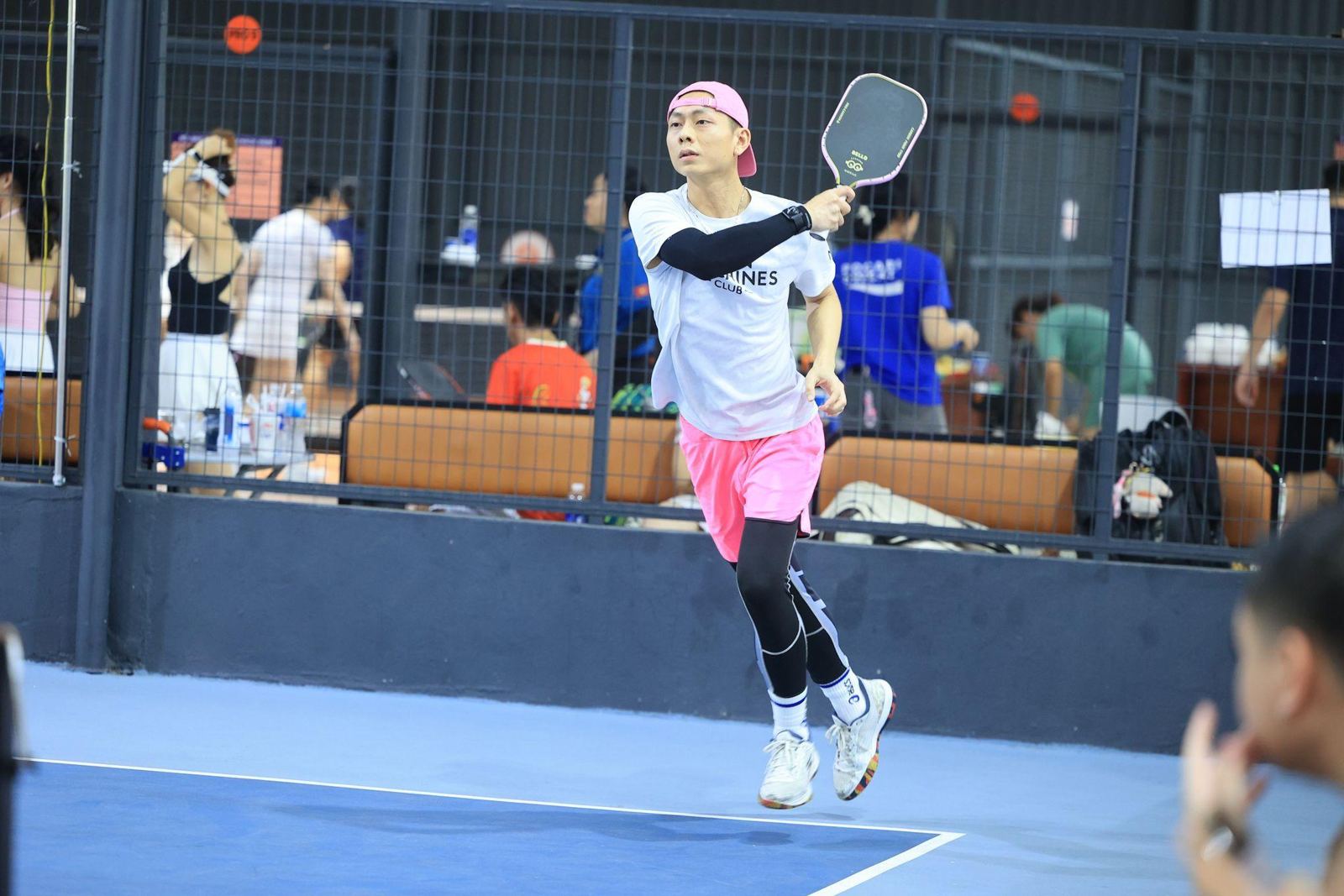 Vận động viên thi đấu tại Titan Pickleball Tournament